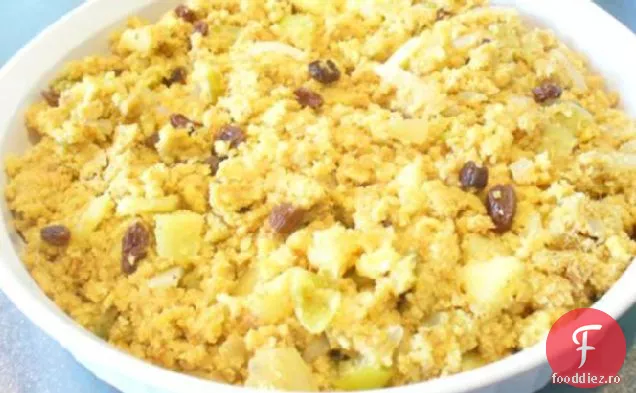 Sos De Mere Verzi Și Pâine De Porumb Tomatillo