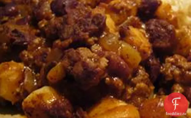 Hominy Carne De Vită Coace
