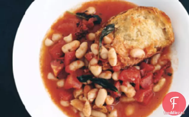 Fagioli-pe-pâine prăjită