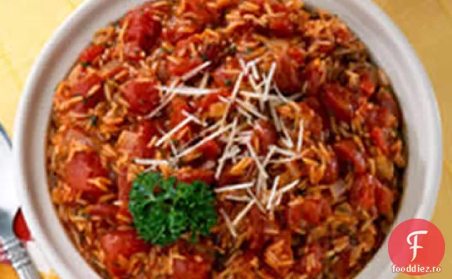 Risotto de roșii în câteva minute
