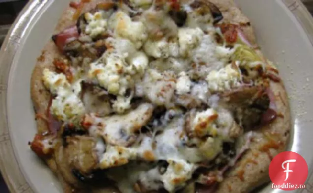 Pizza Prosciutto, ciuperci și anghinare