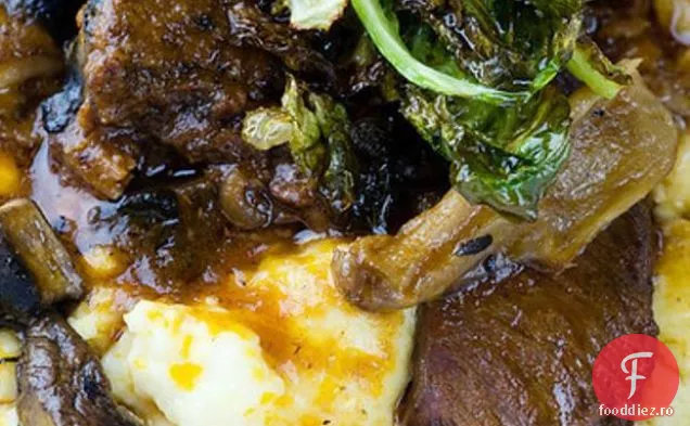 Coaste Scurte Fierte Cu Mămăligă Mascarpone