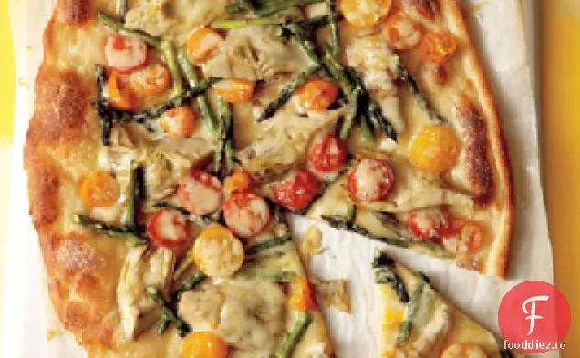 Pizza De Legume De Primăvară