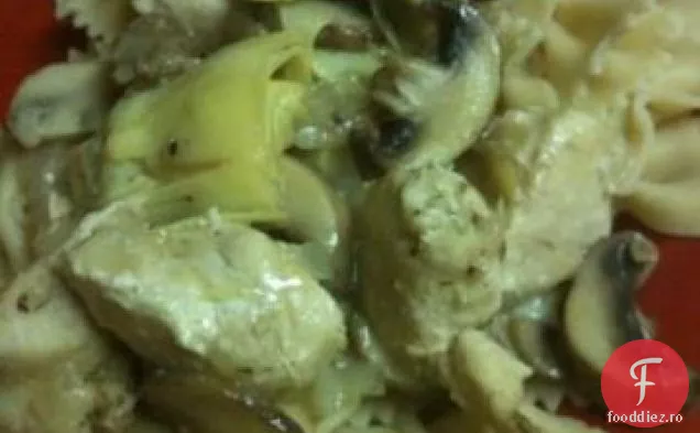 Caserola De Anghinare De Pui