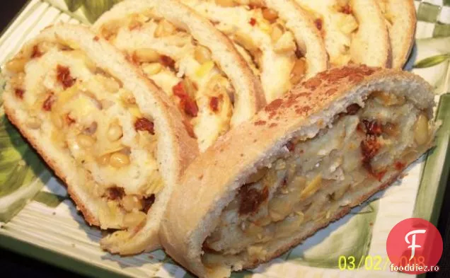 Pui umplut cu anghinare ușor și ușor