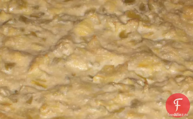 Baie fierbinte de anghinare, Chili și parmezan