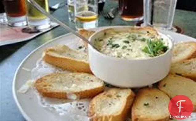 Triunghiuri de anghinare și carne de crab