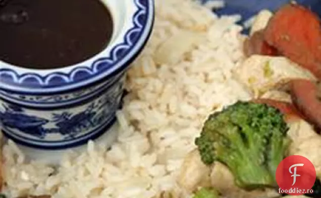 Broccoli Pui Se Amestecă-Se Prăjește