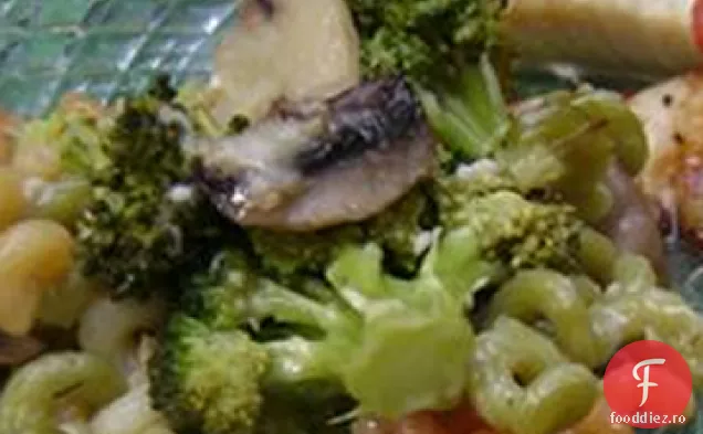Cavatelli, Broccoli și ciuperci