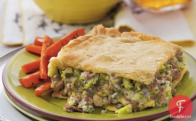 Carne de vită și Broccoli Wellington