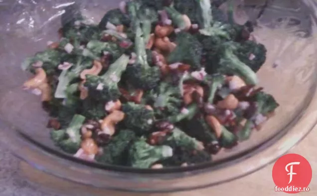 Broccoli Prăjit Cu Usturoi Stropit Cu Oțet Balsamic