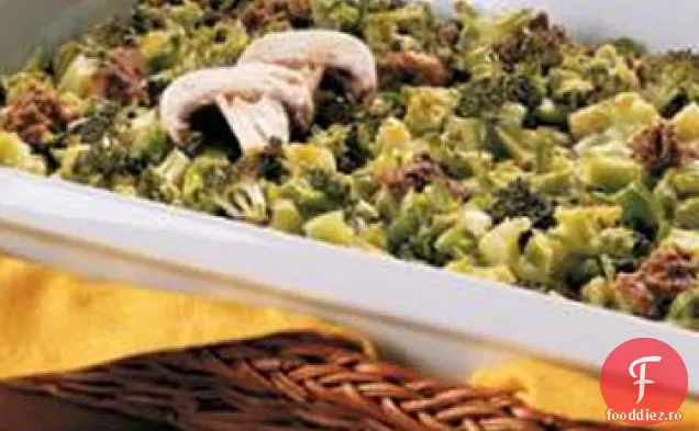 Pătrate De Biscuiți Cu Broccoli