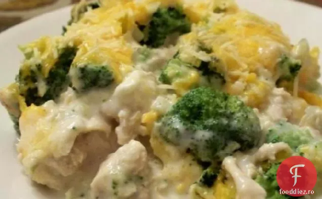 Caserola Cu Brânză De Broccoli De Pui