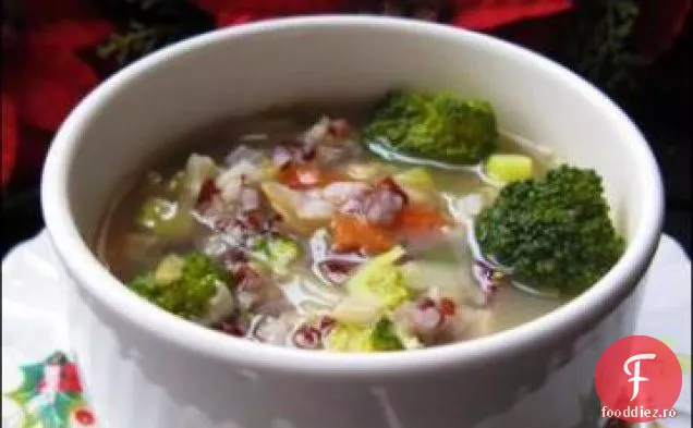 Supă de Broccoli și orez