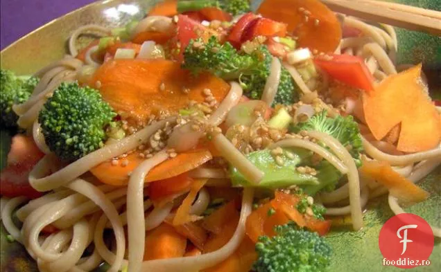 Broccoli sau dovlecei prăjiți sau alte legume