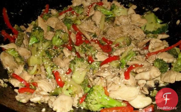 Pui, Broccoli și lămâie