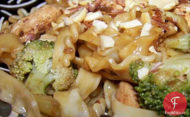 Macaroane și brânză umplute cu legume