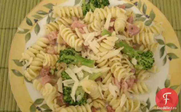 Paste cu Broccoli, Prosciutto crocant și pesmet prăjit