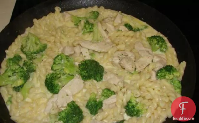 Paste de pui, Broccoli și Fusilli