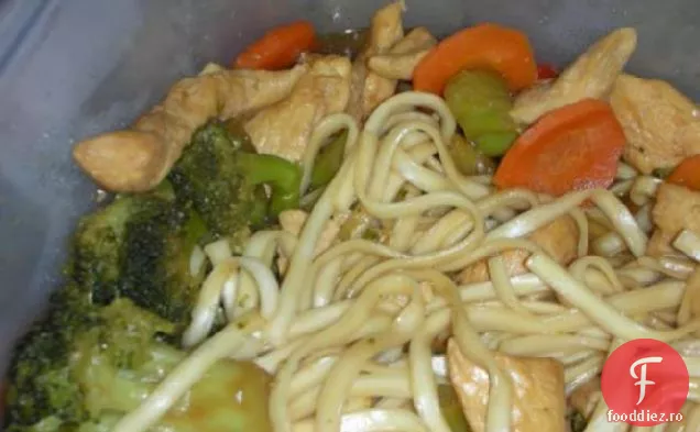 Teriyaki De Pui Cu Tăiței