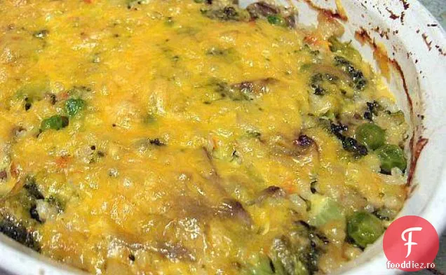 Broccoli caserola cu conținut scăzut de calorii