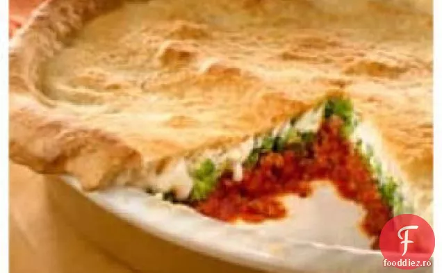 Ragu Și Cu Susul În Jos Deep Dish Pizza