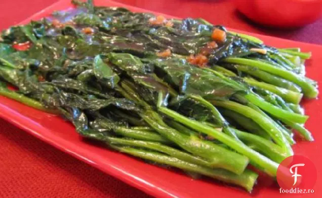 Gai Lan Albit Cu Sos De Stridii (Broccoli Chinezesc)