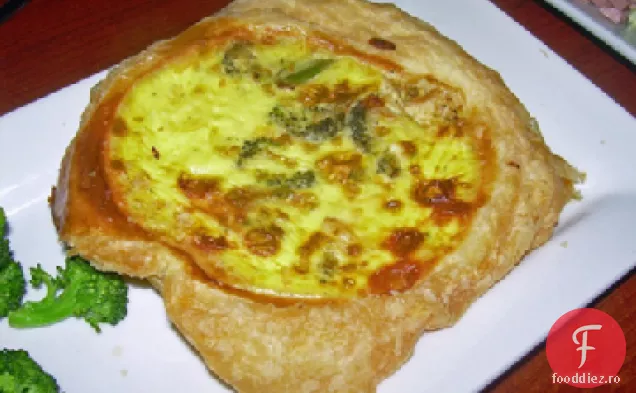 Quiche de pui și Broccoli