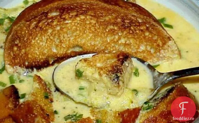 Supă Topită Cu Brânză De Broccoli