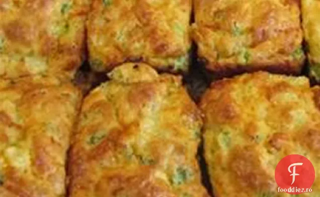 Pâine De Porumb Cu Brânză De Broccoli