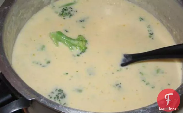 Supă de brânză și Broccoli