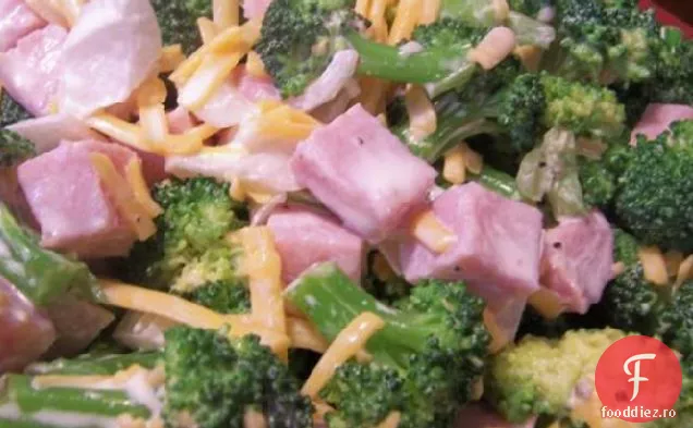 Salată De Broccoli Cu Șuncă