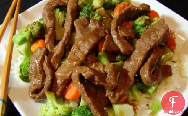 Carne de vită și Broccoli rapidă și ușoară - delicioasă!