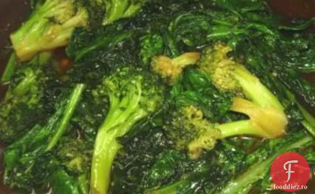 Gai Lan (Broccoli Chinezesc ) Cu Sos De Stridii