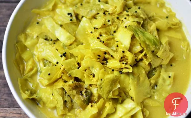 Varză În Iaurt Ușor Și Curry De Semințe De Muștar