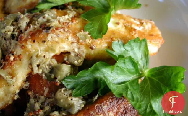 Brânză Halloumi prăjită cu sos de var și Caper