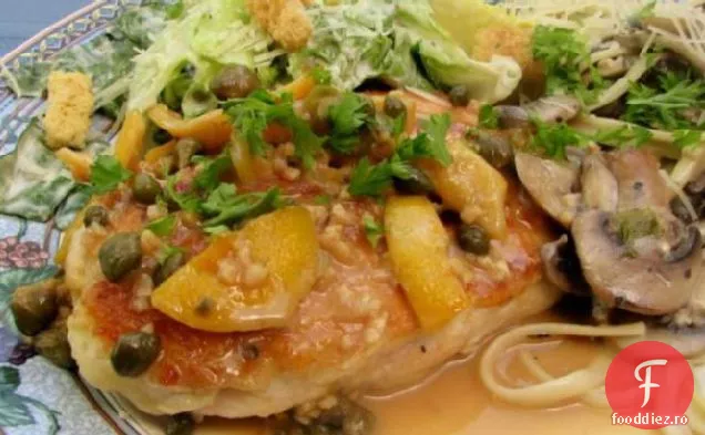 Piccata De Pui Foarte Ușoară