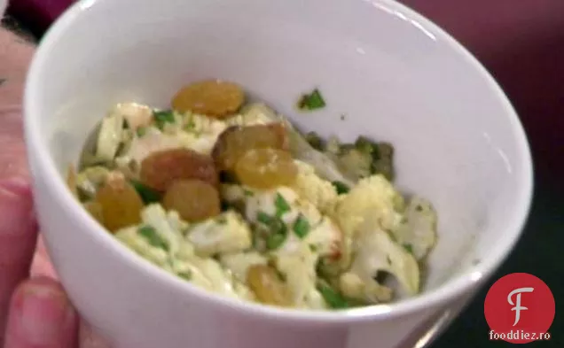 Conopidă prăjită cu vinaigretă de Caper