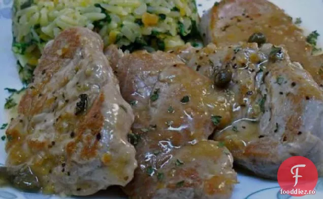 Medalioane Grecești De Filet De Porc