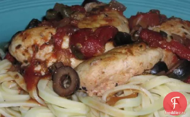 Chicken Puttanesca