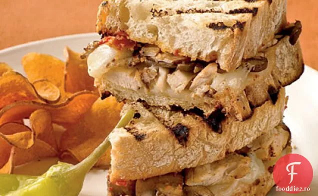 Panini de pui și ciuperci