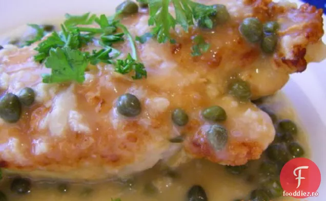 Skillet Pui De Lamaie Cu Capere