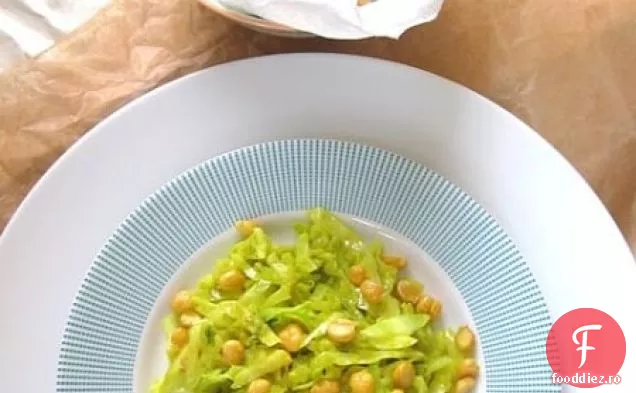 Varză Indiană Cu Rețetă Crocantă Și Crocantă De Năut