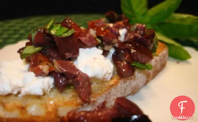 Bruschetta Cu Brânză De Capră