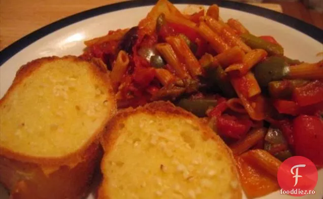 Spaghetti Alle Olive E Pomodoro
