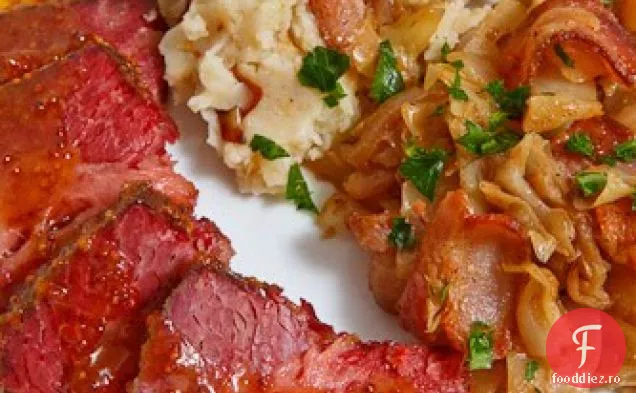 Carne De Vită Glazurată Cu Caise