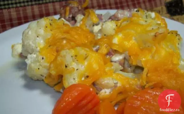 Conopidă La Cuptor Cu Șuncă