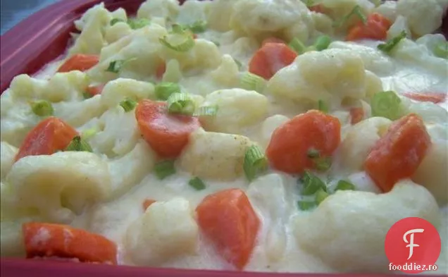 3 C Caserola Crock-Pot (Pui, Brânză Și Conopidă)
