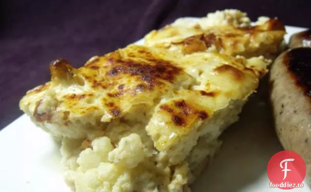 Cremă de conopidă și supă Stilton