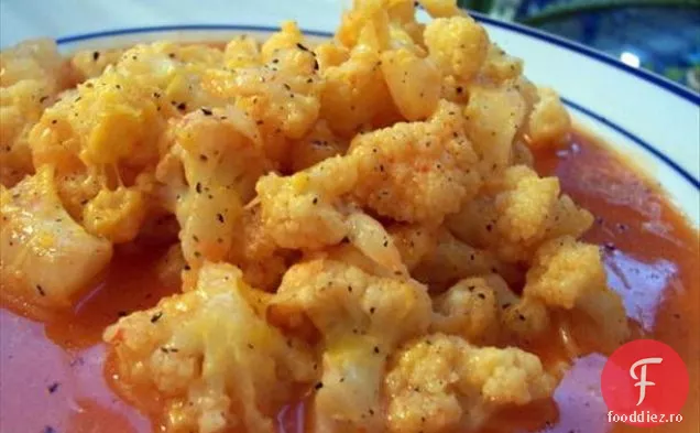 Conopida în sos de unt de ardei iute